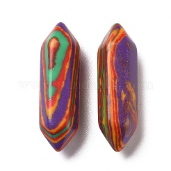 Синтетический цветной малахит без отверстия G-K330-09