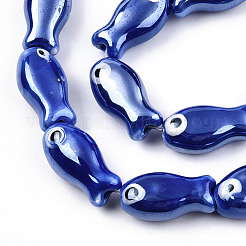 Бусины из фарфора и керамики ручной работы&nbsp;PORC-T006-03B