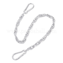 Алюминиевые веревочные цепи для брюк AJEW-BA00182