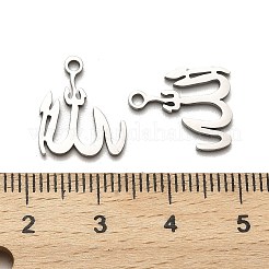 Подвески из хирургической нержавеющей стали 316 STAS-H190-08P