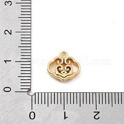 Латунные микро проложить кубического циркония подвески KK-H511-01G-02