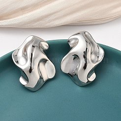 Серьги-гвоздики из нержавеющей стали 304 EJEW-K268-73P