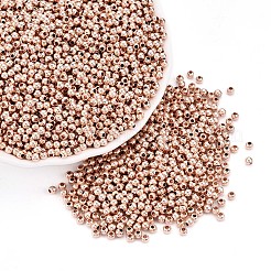 Пластиковые круглые бусины ccb&nbsp;ALUM-U001-07A-10