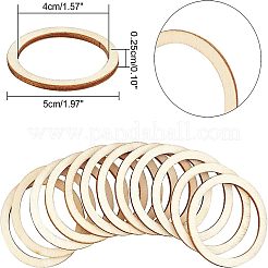 Незаконченные деревянные связующие кольца WOOD-NB0001-55