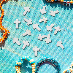 2 нить бусин из натуральных пресноводных ракушек BSHE-BC0001-11