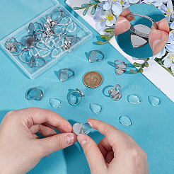 DIY-Sets zur Herstellung von tropfenförmigen Manschettenringen&nbsp;DIY-UN0008-13
