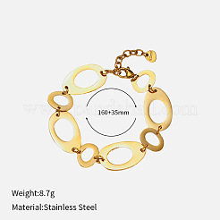 Браслеты из звеньевой цепи из нержавеющей стали 304&nbsp;FS-WG6F787-02