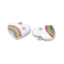 Кулон эмали сплава&nbsp;ENAM-H039-07P