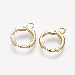 Латунные серьги-обручи&nbsp;KK-L179-04