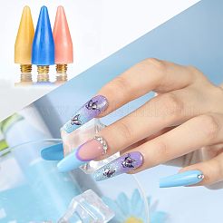 18 cabezal de repuesto de cera de 6 colores para recolector de rhinestone de uñas&nbsp;AJEW-FH0002-70