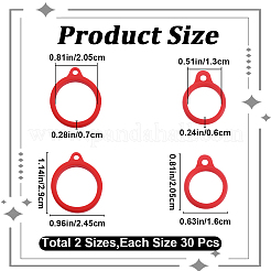60 ciondolo in silicone in 2 stili&nbsp;SIL-GF0001-43B