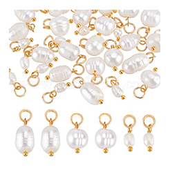 30шт 3 стиля подвески из натурального культивированного пресноводного жемчуга&nbsp;PALLOY-PH01886