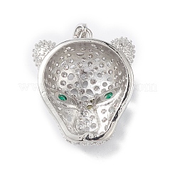 Латунные микро проложить кубического циркония подвески KK-M240-05P