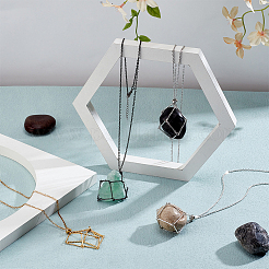 4 шт. 4 цвета 304 нержавеющая сталь макраме мешочек для изготовления ожерелья&nbsp;NJEW-PH01541