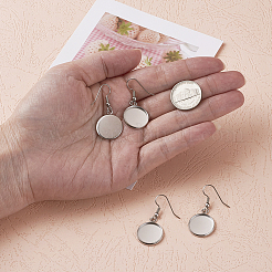 Серьга нержавеющей стали крючки&nbsp;STAS-TA0004-02B