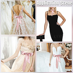 Длинные тонкие шифоновые шелковые цепочные пояса для женщин и девочек&nbsp;AJEW-WH20001-48E