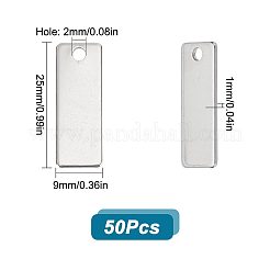 Подвески-бирки из штампованной нержавеющей стали 304 STAS-SC0005-05