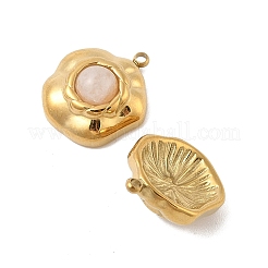 Природного розового кварца подвески&nbsp;STAS-P380-20G-02