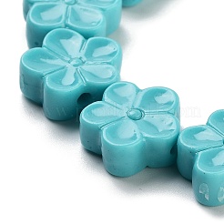 Нити резных бусин из синтетического коралла&nbsp;CORA-B001-04B