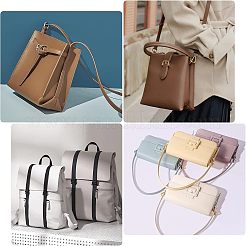 2 рулон 2-х цветного шнура из искусственной кожи DIY-CA0001-88