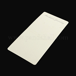 Rechteck Pappe Kette Grafikkarten, weiß, 162x79x0.5 mm