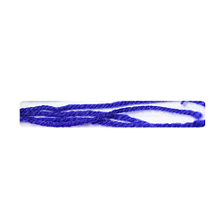 Blended Knitting Yarns, Medium Blue, 2mm, about 47g/roll, 5rolls/bundle, 10bundles/bag