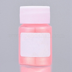 Perlglanzpigment Perlmuttpulver, für UV-Harz, Epoxidharz & Nail Art Craft Schmuckherstellung, Licht Korallen, Flasche: 29x50mm, ca. 6~7 g / Flasche