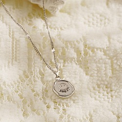 Ожерелья с подвесками в виде осьминога из нержавеющей стали для женщин, цвет нержавеющей стали, 15.75 дюйм (40 см)