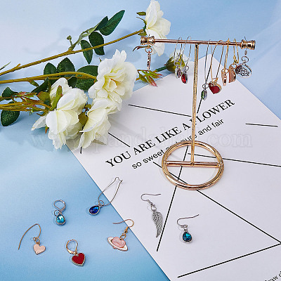 Комплекты фурнитуры для сережек из латуни KK-SC0001-33-1