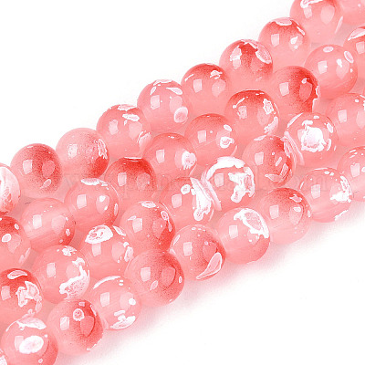 Выпечка краска бисер пряди DGLA-N015-6mm-03-1