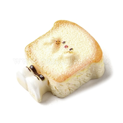 Милые кабошоны из непрозрачной смолы цвета светло-хаки RESI-L046-A02-1