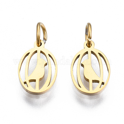 Подвески из хирургической нержавеющей стали 316 STAS-N097-052-1