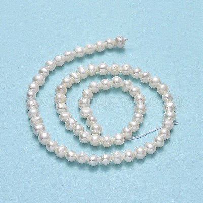 Нити из натурального культивированного пресноводного жемчуга PEAR-F018-17E-01-1