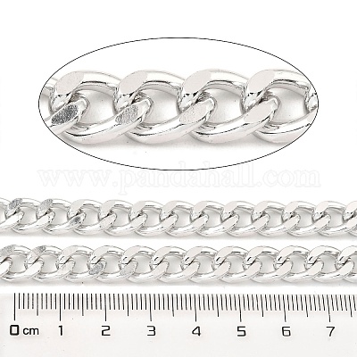 Цепи из окисленного алюминия с алмазной огранкой CHA-D001-15P-1