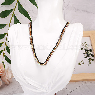 6м 3 цвета вакуумное покрытие pvd венецианские цепи из нержавеющей стали 304 CHS-TA0001-23-1