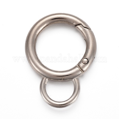 Anneau de porte à ressort en alliage&nbsp;KEYC-H109-03A-1