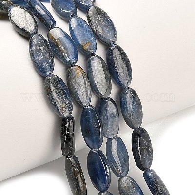 Natürliche kyanite Perlen Stränge&nbsp;G-H335-D01-6x12mm-1