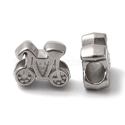 Европейские бусины из нержавеющей стали 304 STAS-I305-198P-1