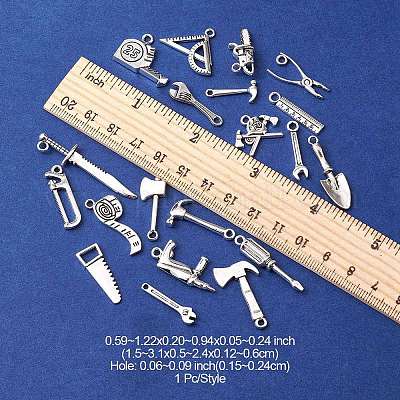 Подвески из сплава в тибетском стиле TIBEP-YW0001-65-1