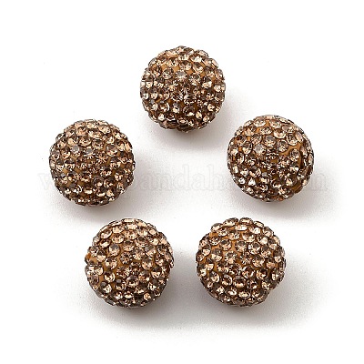 Pave disco бусины&nbsp;LS-RB-Q195-14mm-246-1