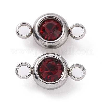 Соединительные элементы из нержавеющей стали 304 со стразами STAS-P237-17P-18-1