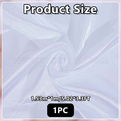 1м атласной ткани&nbsp;DIY-DR0002-49-1