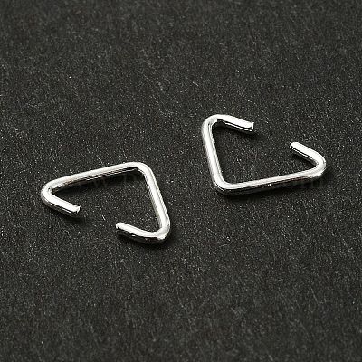 100шт железные треугольные кольца IFIN-YW0001-80-1