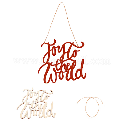 Украшения из дерева WOOD-CN0001-002-1