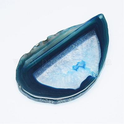 Естественно агат нарезает большие кулоны G-E022-5-1