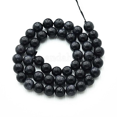 Природного кварца нитей бисера G-N355-8mm-55-1