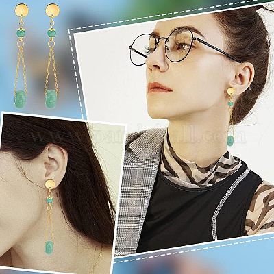 48 шт. 12 стиля ионного покрытия (IP) 304 нержавеющая сталь серьги-гвоздики фурнитура STAS-UN0039-36-1