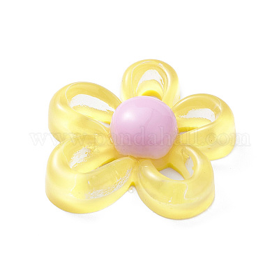 Кабошоны из полупрозрачной смолы RESI-K021-01D-1