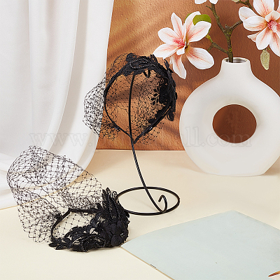 Полиэстер акриловые резинки для волос PHAR-WH0020-07-1