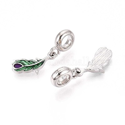 Подвеска из эмалированного сплава с покрытием из сплава в европейском стиле MPDL-N039-039-1